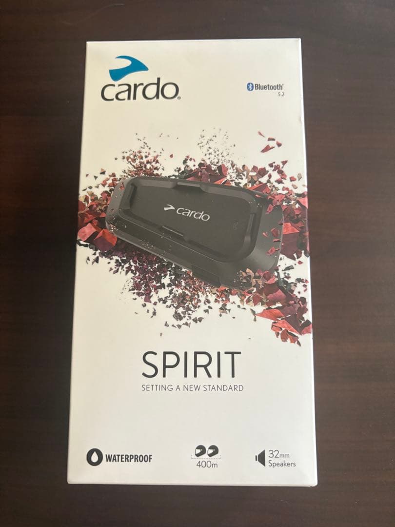 Cardo カルド バイク インカム 1-2人用 SPIRIT スピリット