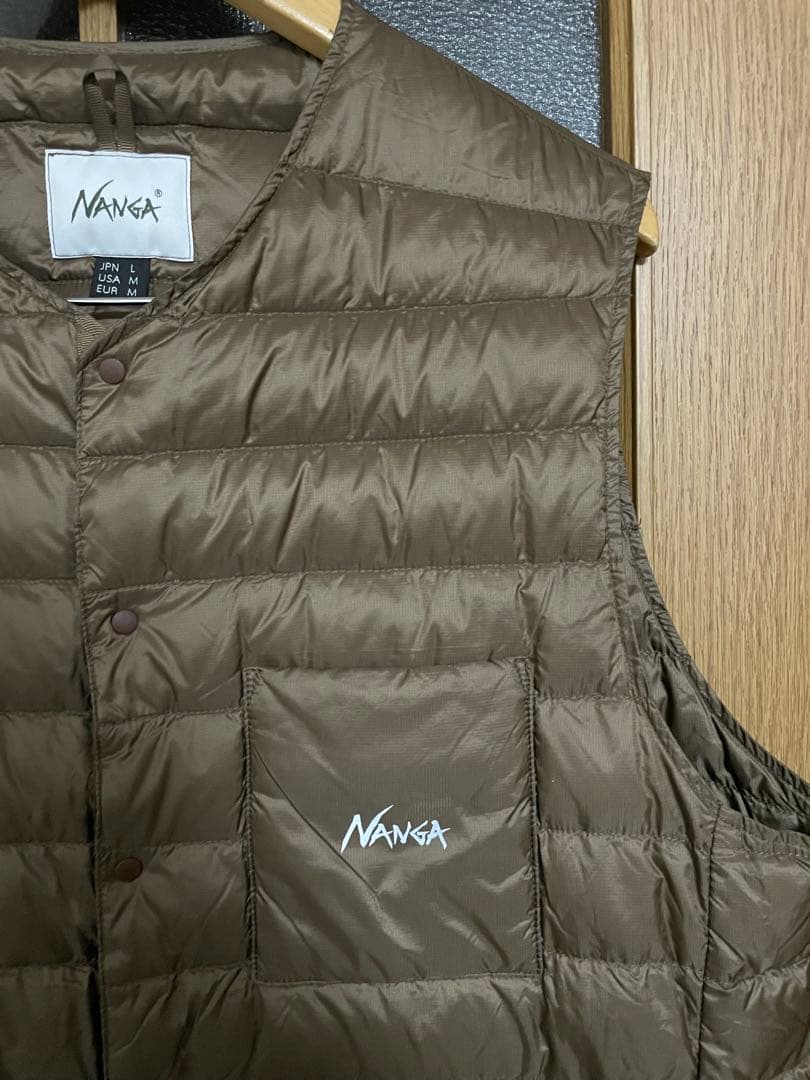 NANGA ナンガ インナーダウン　L モカ