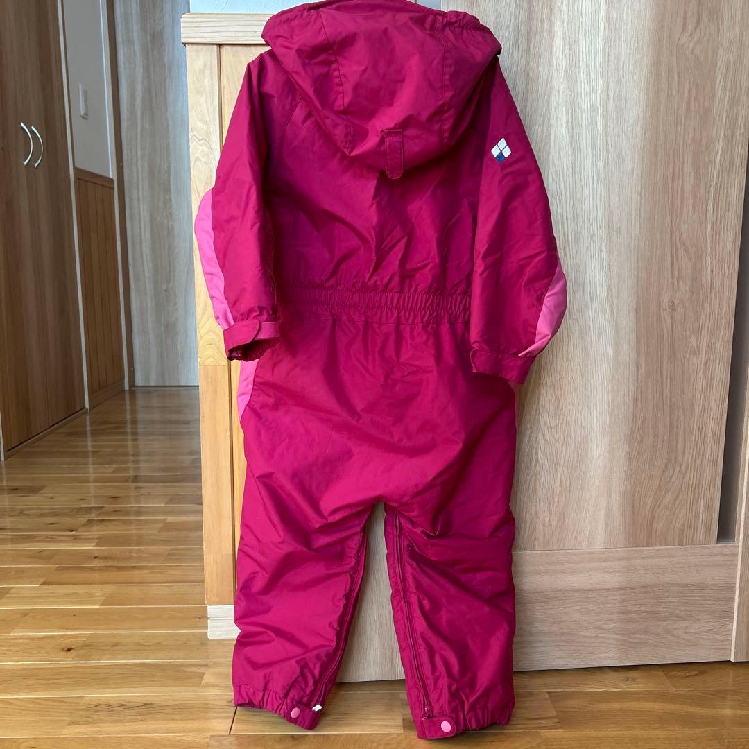 ✴︎mont-bell✴︎子ども用フード付きジャンプスーツ 100サイズ