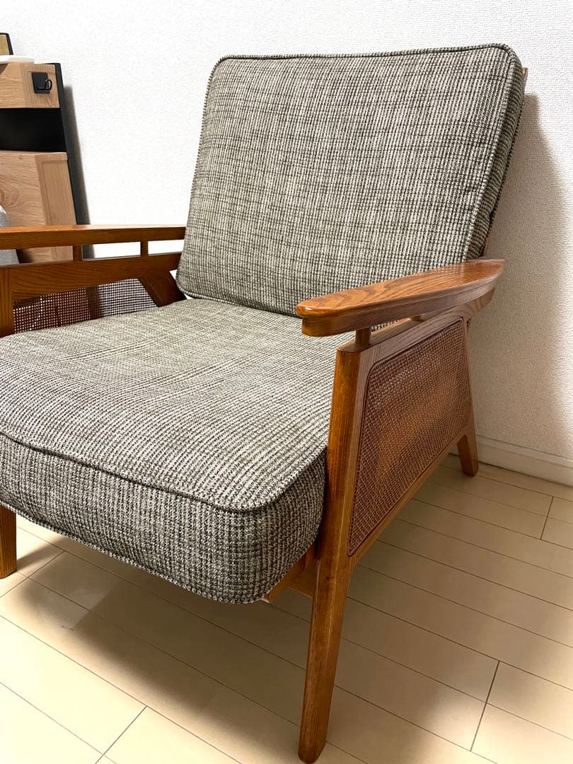 1人掛けソファ ACME WICKER LOUNGE CHAIR