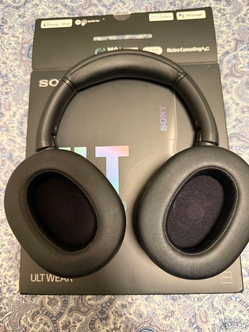 SONY ULT WEAR ワイヤレスヘッドホン ブラック