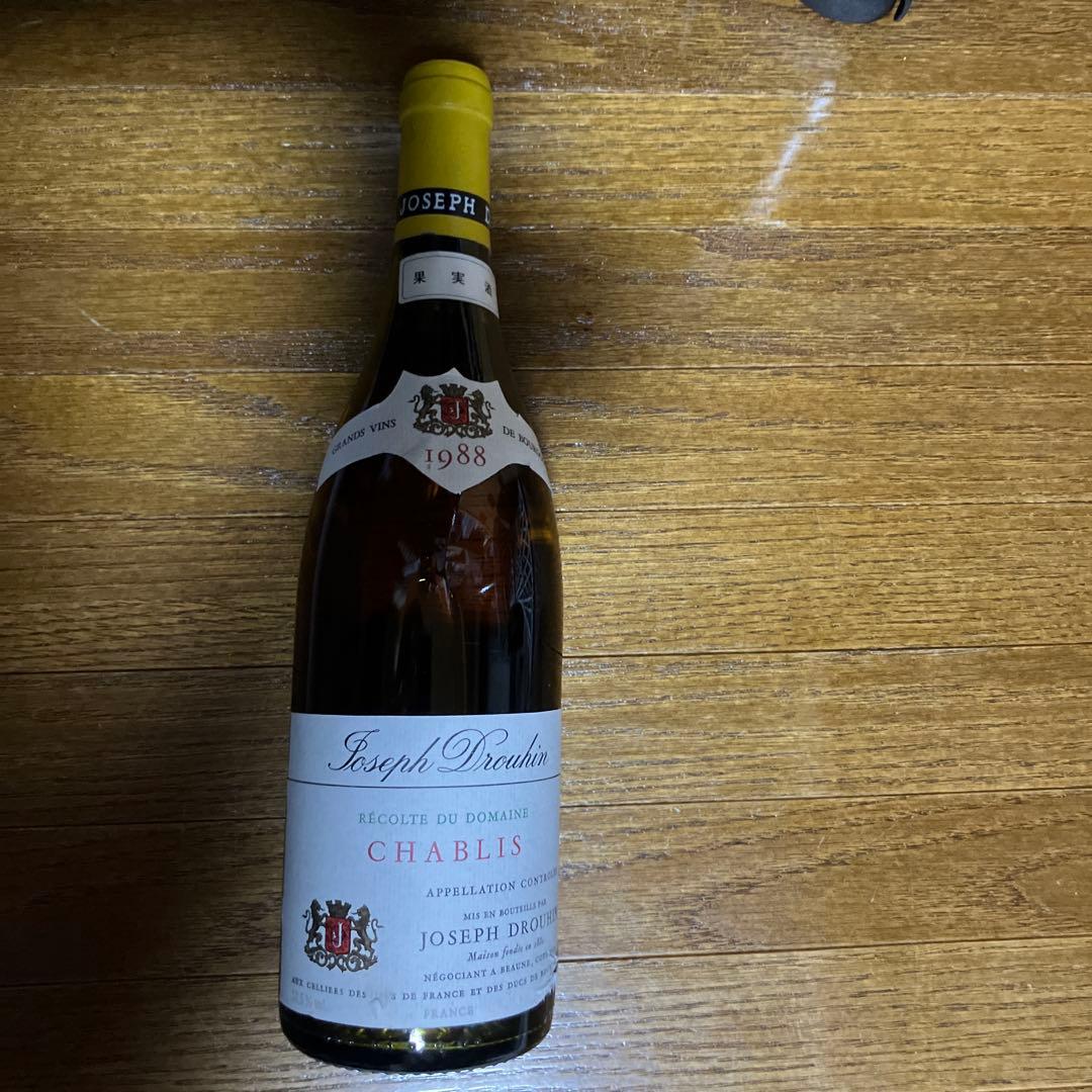 ワイン Joseph Drouhin Chablis 1988