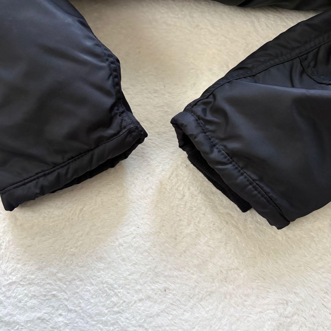 SPIEWAK N-3B モッズコート　ミリタリーコート　ファー　黒　XL