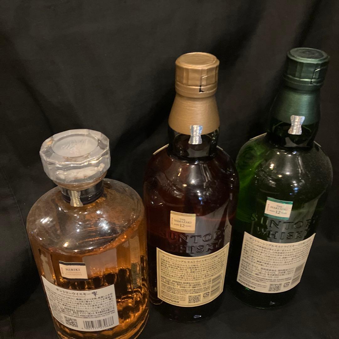 響　山崎12年　白州12年