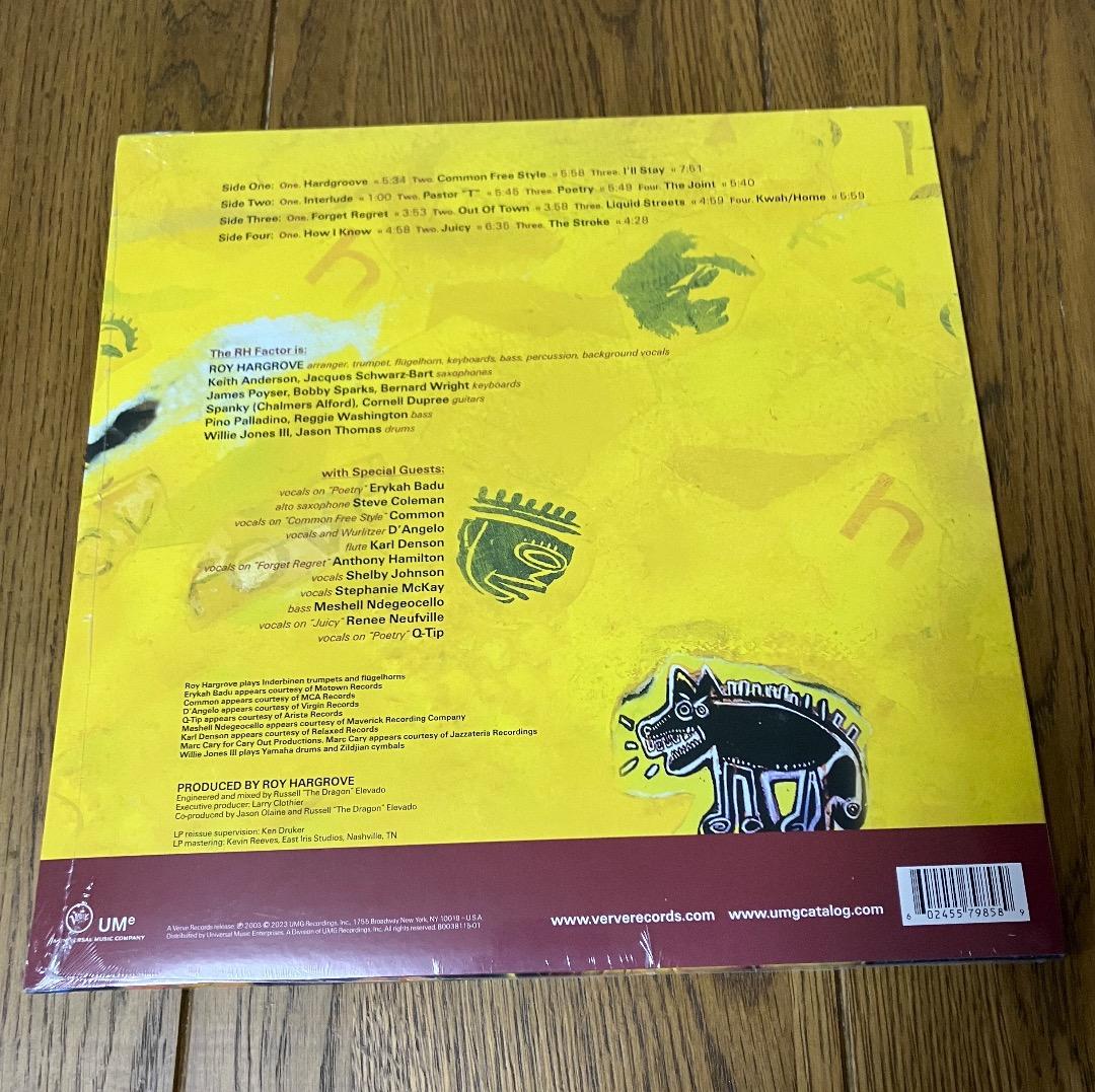 新品 The RH Factor / Hard Groove 2LP レコード