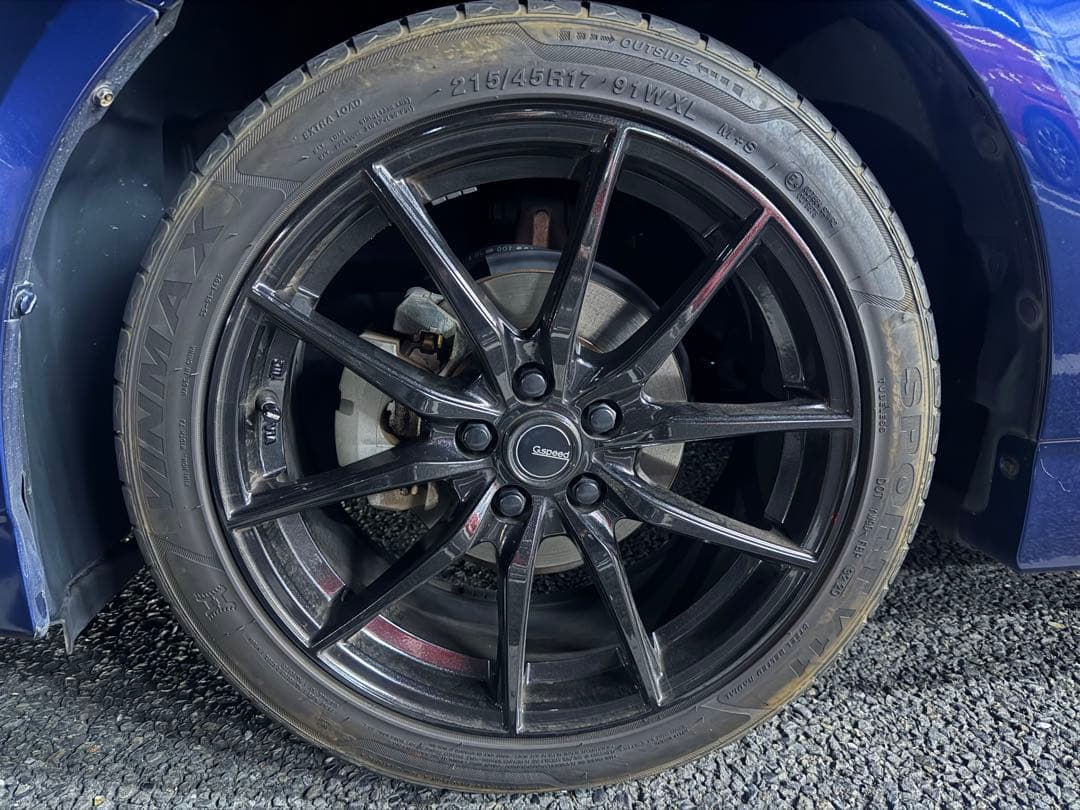 G-speed 17インチ215/45R17 30プリウスカローラツーリング