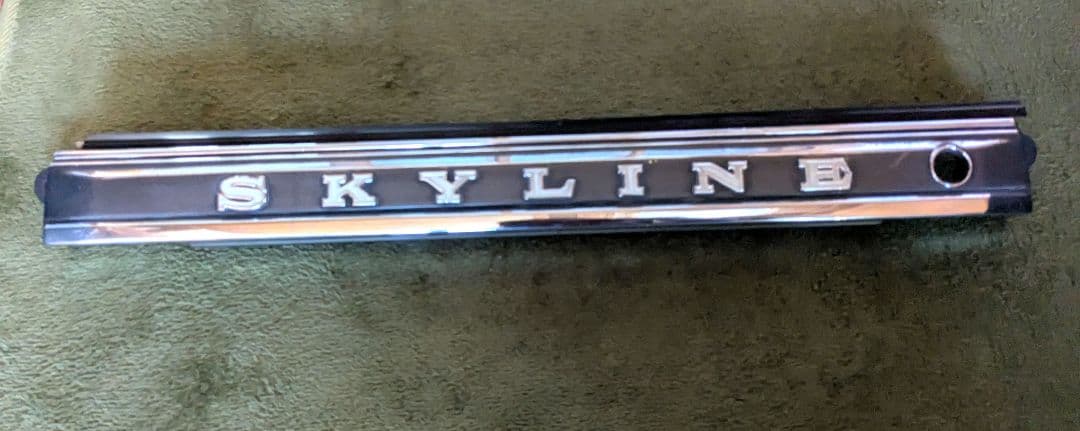 スカイライン　ジャパン　リアガーニッシュ