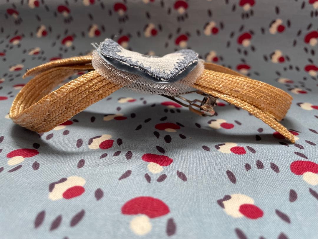 ミナペルホネン Hitomi Shinoyama バレッタ