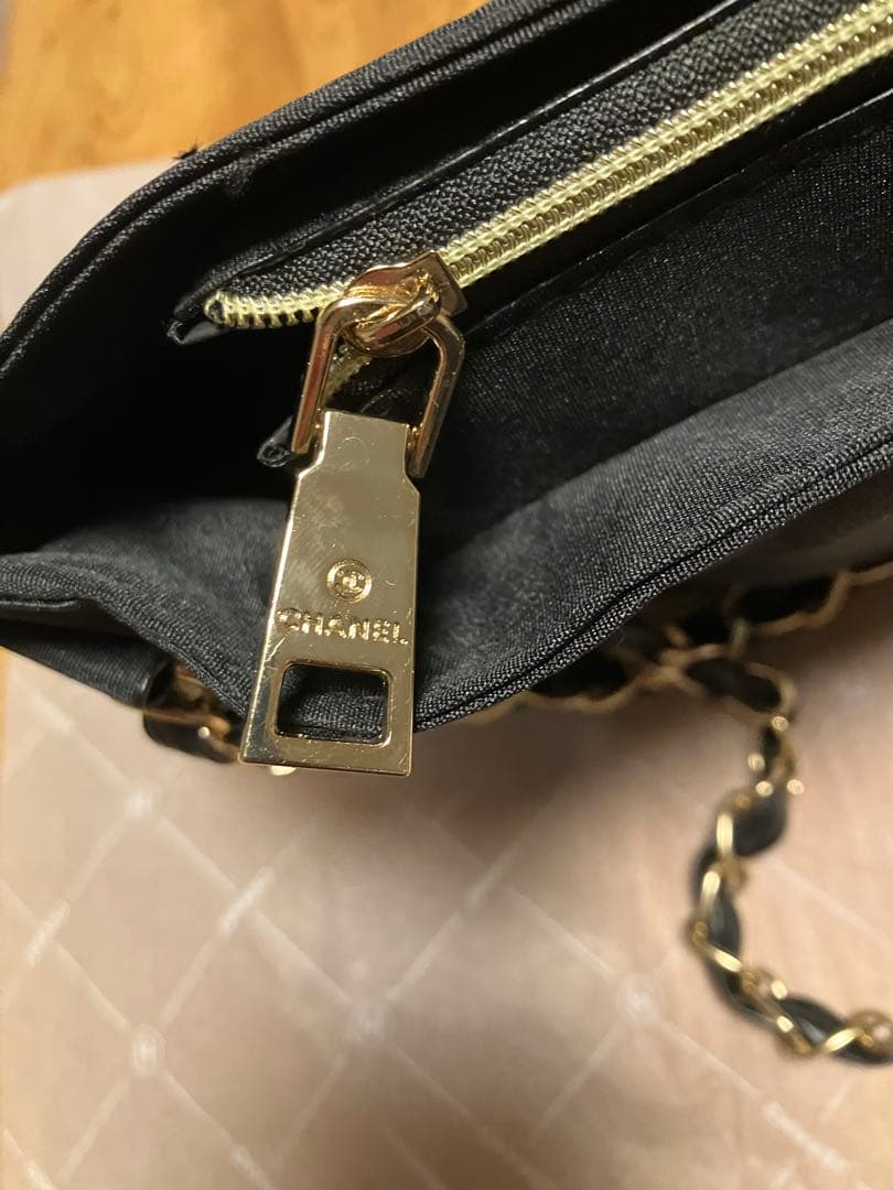 【非売品】CHANEL シャネル ブラック スパンコール ショルダーバッグ