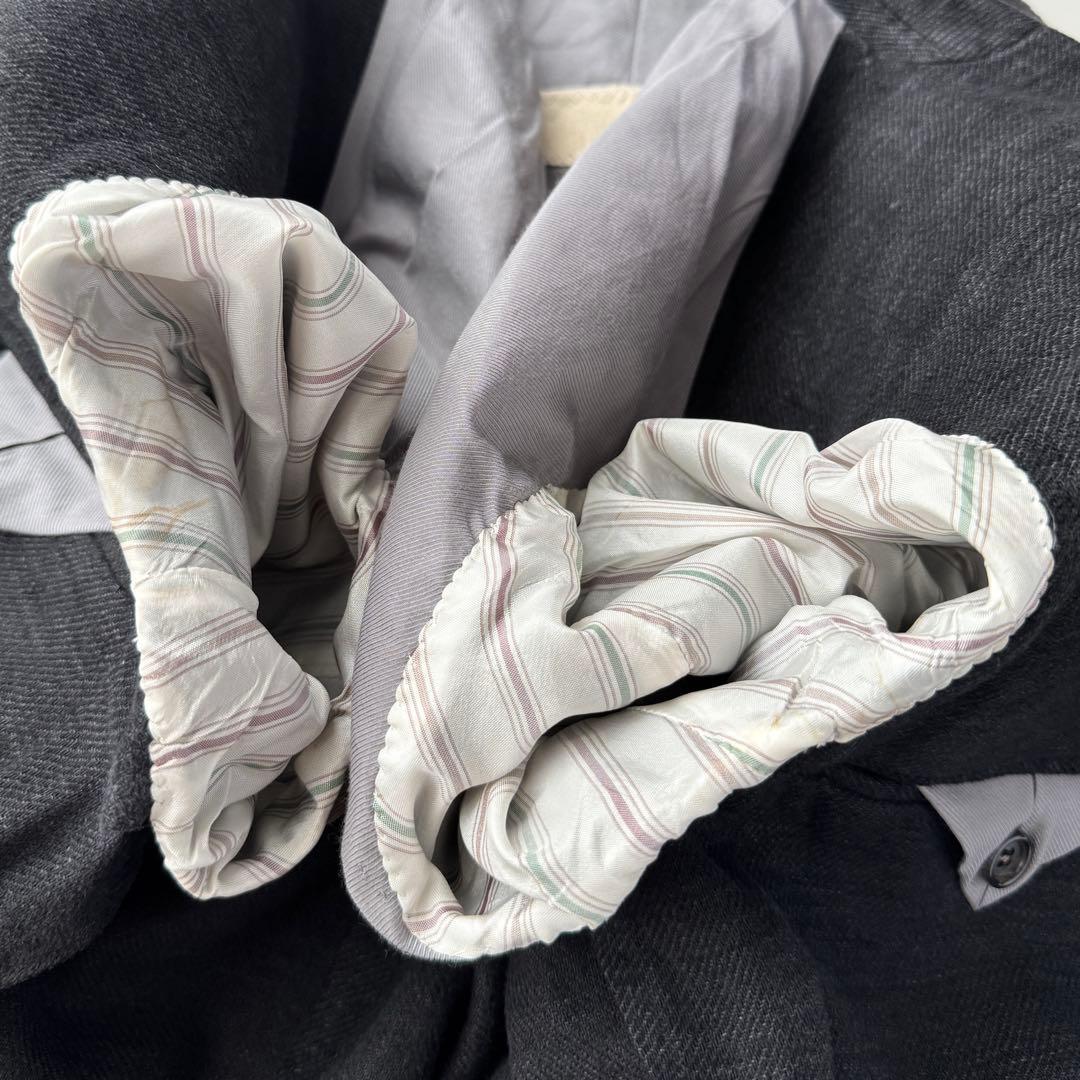 LARDINI ラルディーニ テーラード ジャケット ブラック 44 S〜M