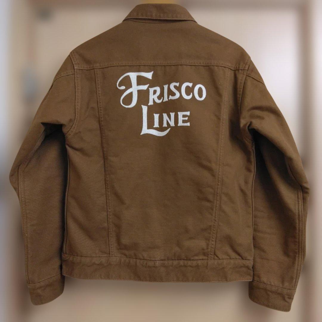 【美品】PHERROW'S　コットンダックワークジャケットM