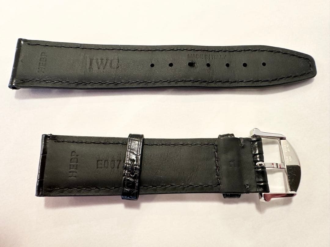 【値引可】IWC アリゲーター•ストラップ
