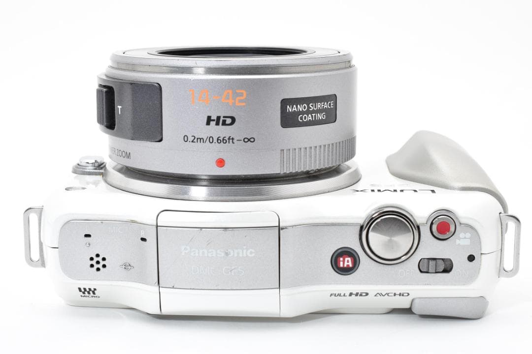 パナソニック　Panasonic LUMIX DMC-GF5 ホワイト