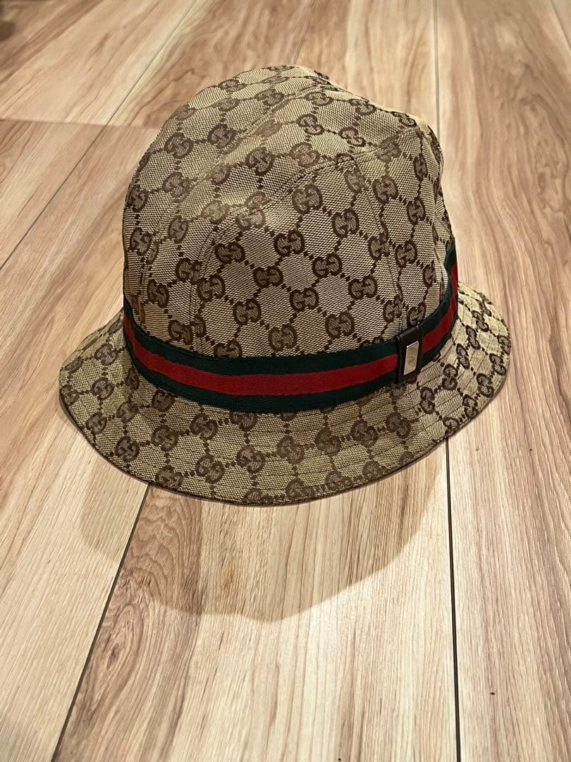 Gucci GGパターン バケットハット Lサイズ