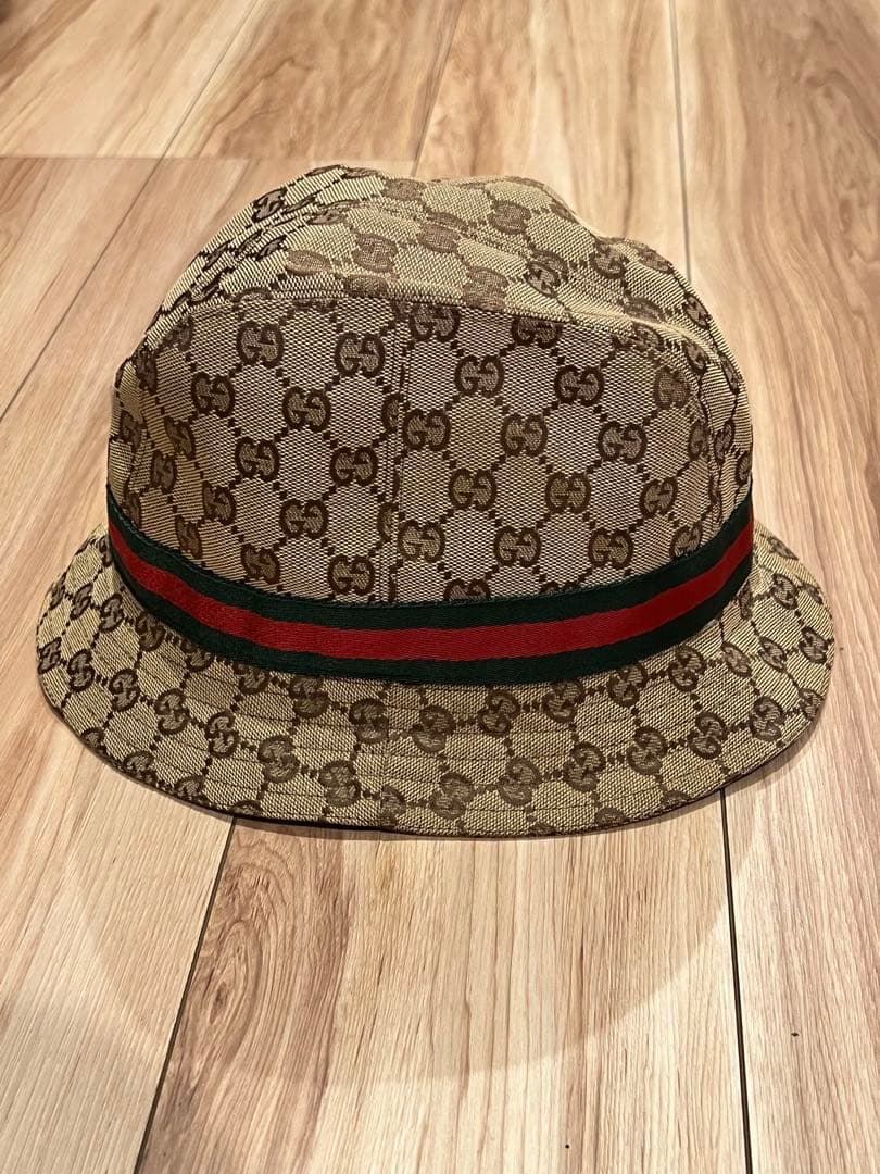 Gucci GGパターン バケットハット Lサイズ