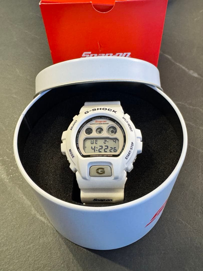 Snap-on スナップオン G-SHOCK 105周年限定モデル　ホワイト