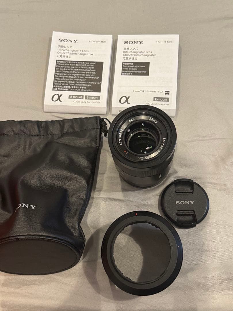 レンズ(単焦点) SONY SonnarT* FE 55mm F1.8 ZA