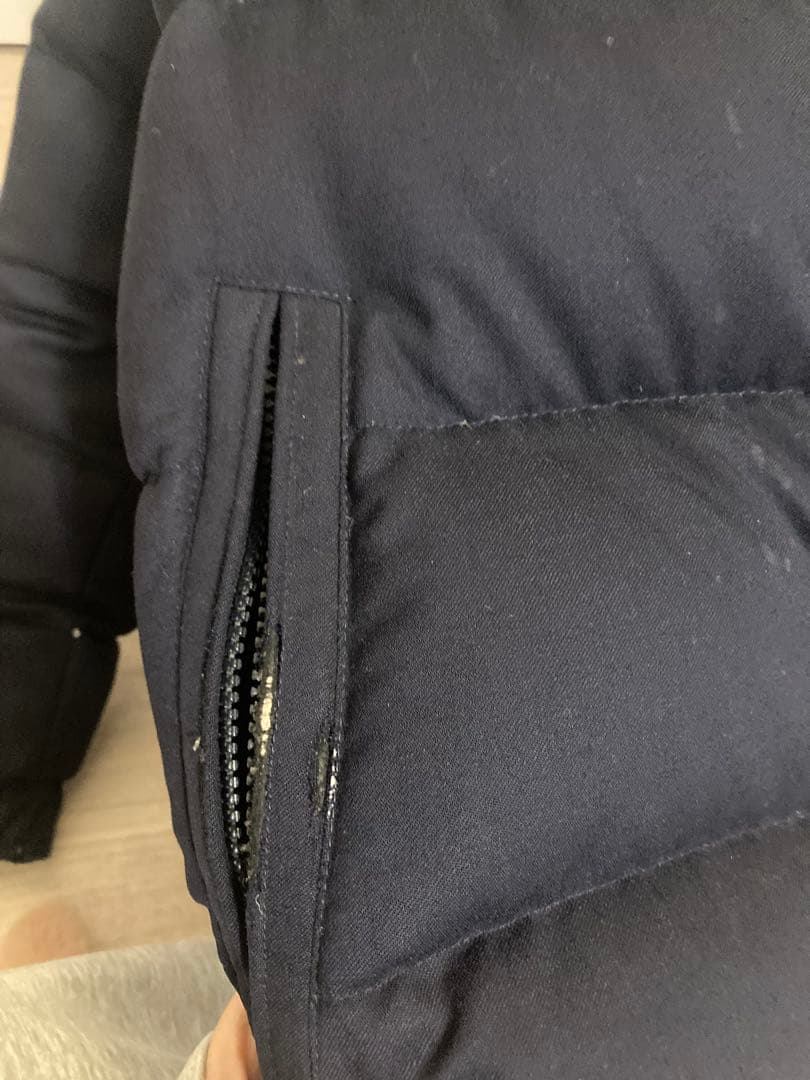 最終値下げモンクレール　ダウン　ネイビー