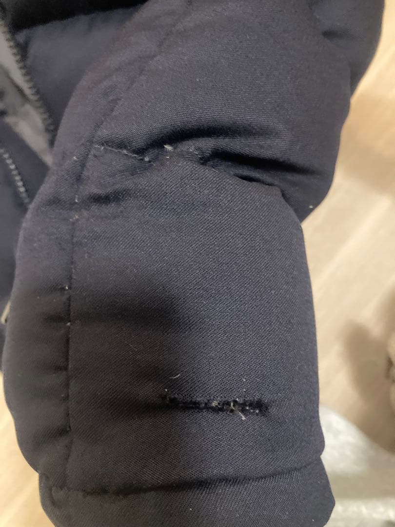 最終値下げモンクレール　ダウン　ネイビー