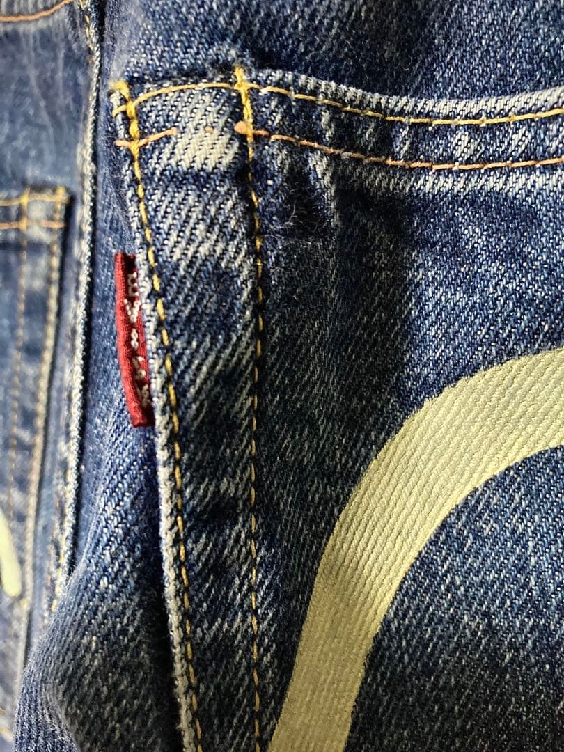 ■ 希少・エヴィスNo2 2001 虎耳 カモメペイント ハーフパンツ33×35