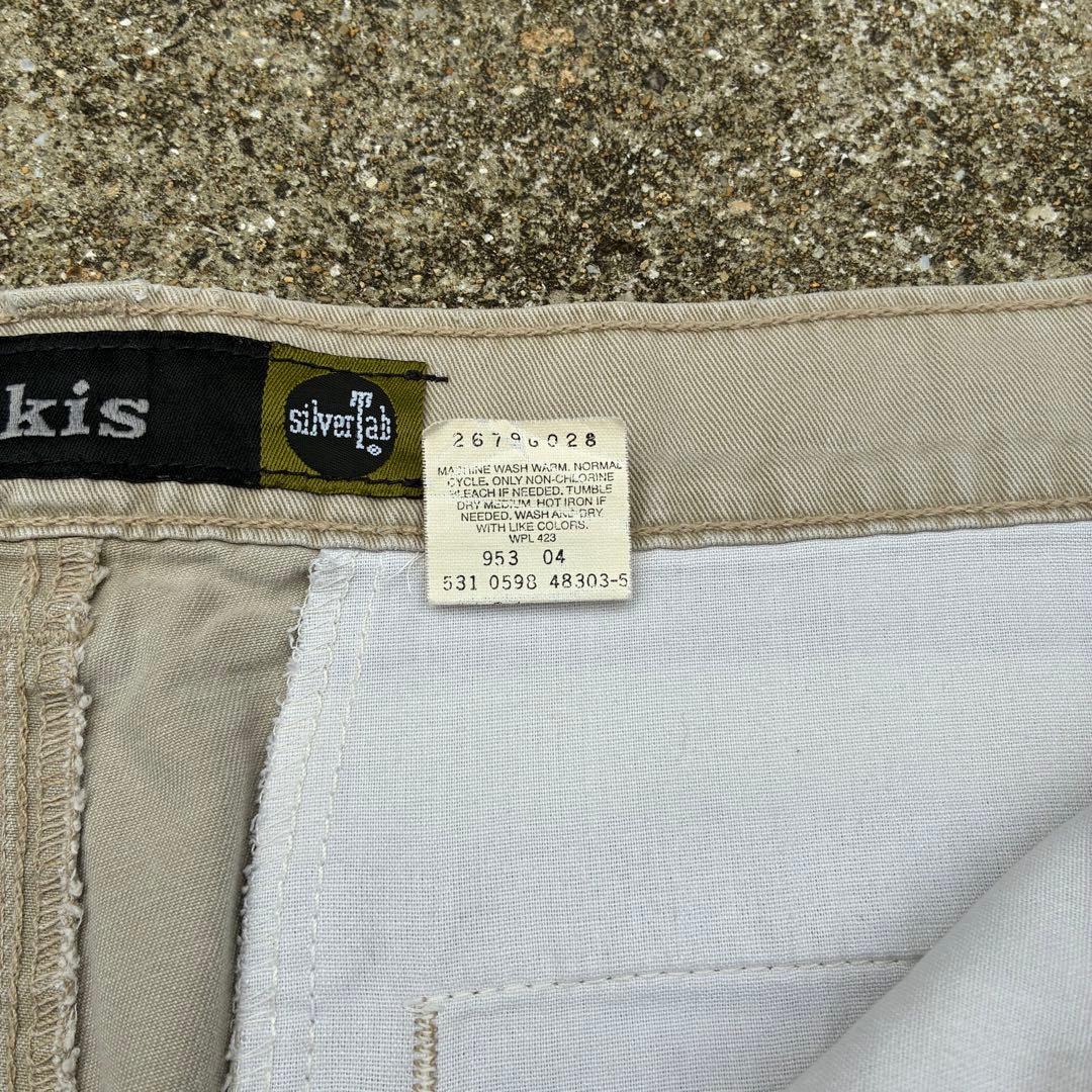 90s USA製 Levi's SILVER TAB KHAKIS 極太