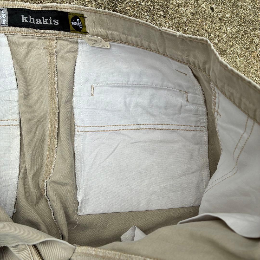 90s USA製 Levi's SILVER TAB KHAKIS 極太