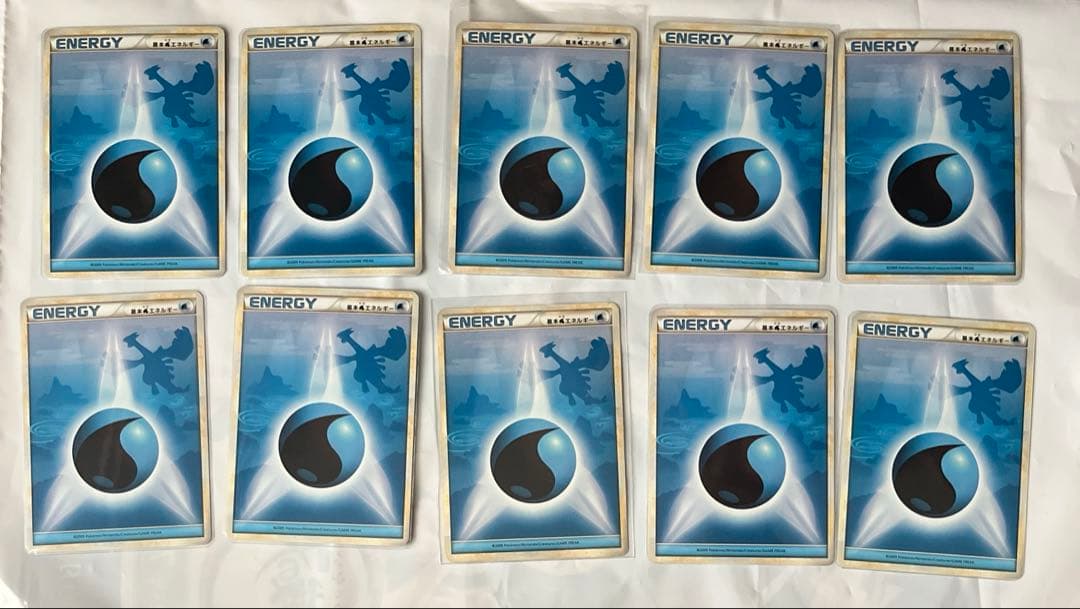 レジェンドエネルギー　水エネルギー　10枚　ポケモンカード ルギア　シルエット