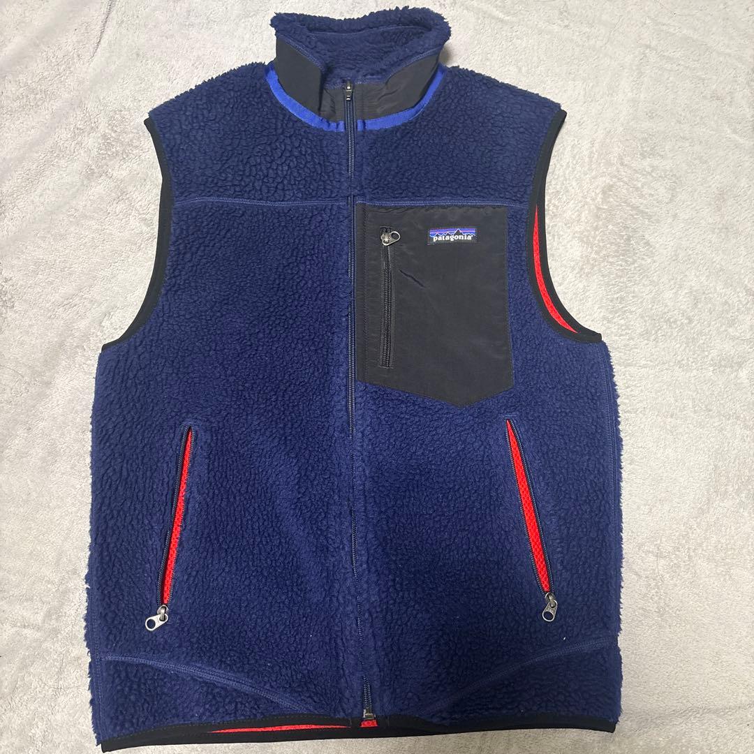 patagonia メンズ レトロXベスト S ネイビー