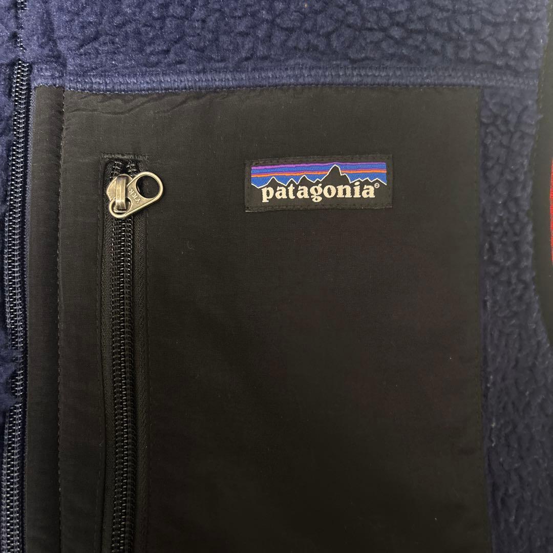 patagonia メンズ レトロXベスト S ネイビー