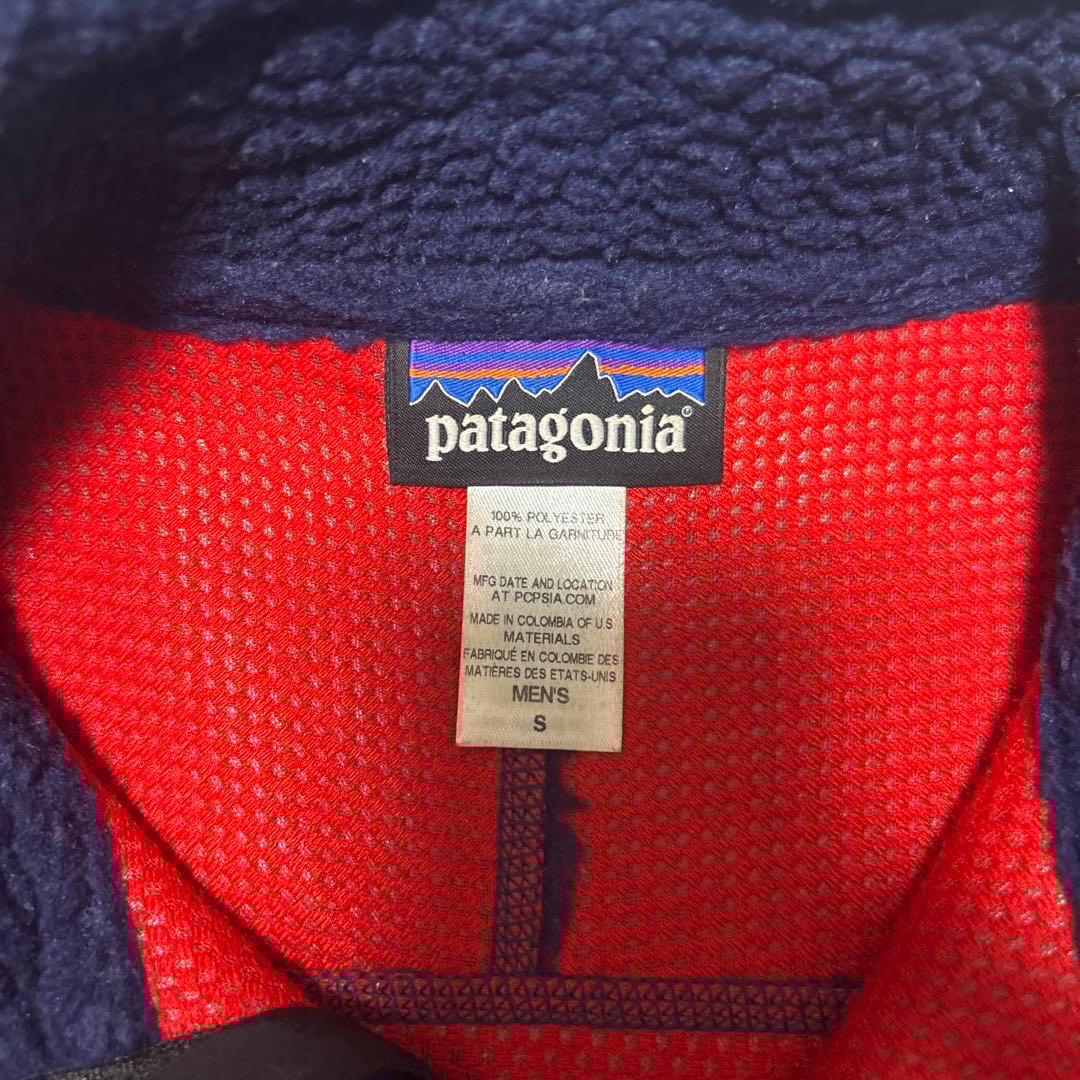 patagonia メンズ レトロXベスト S ネイビー