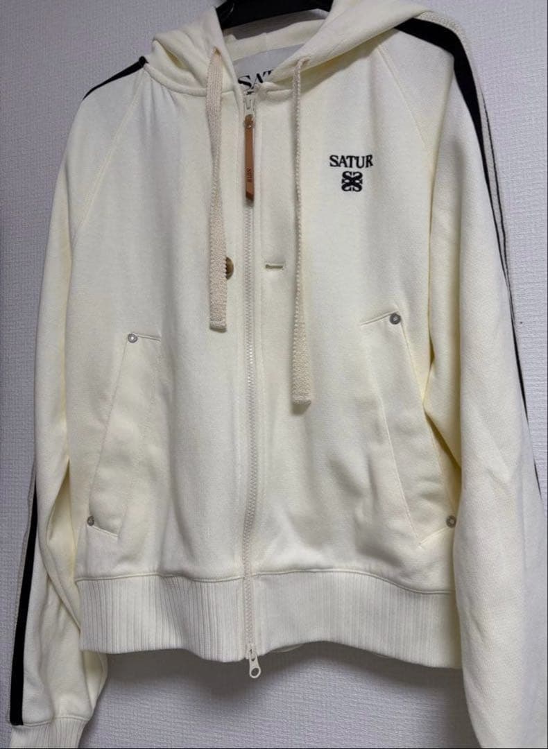 トップス SATUR (U) LAWTON HOOD ZIP-UP