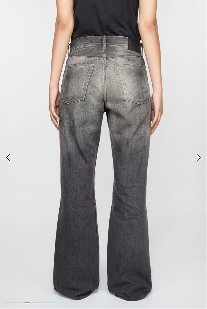 パンツ ACNE STUDIOS 2021F BLACK TRAFALGAR 27/32