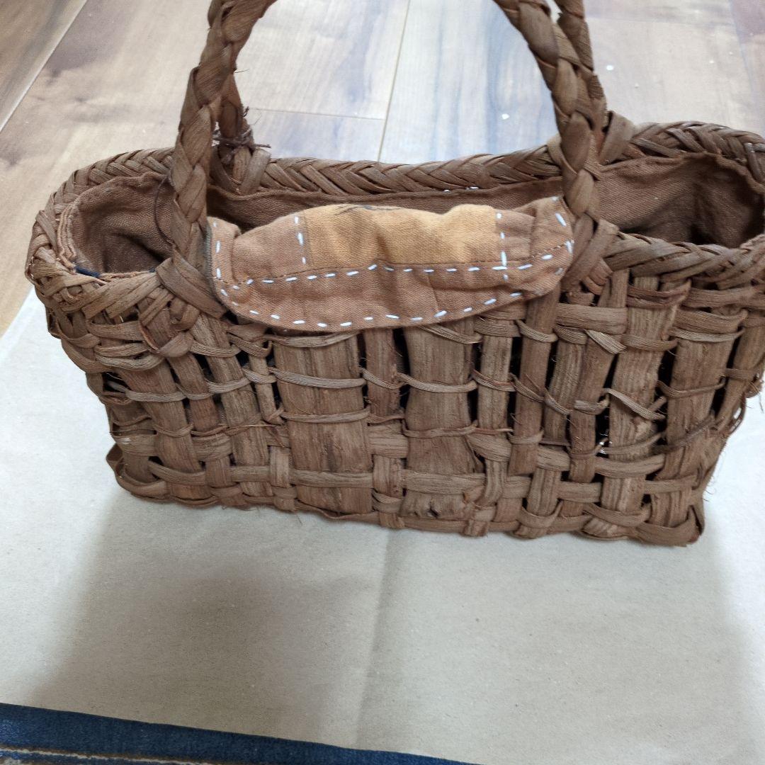 山ブドウのつる　ハンドメイドバッグ