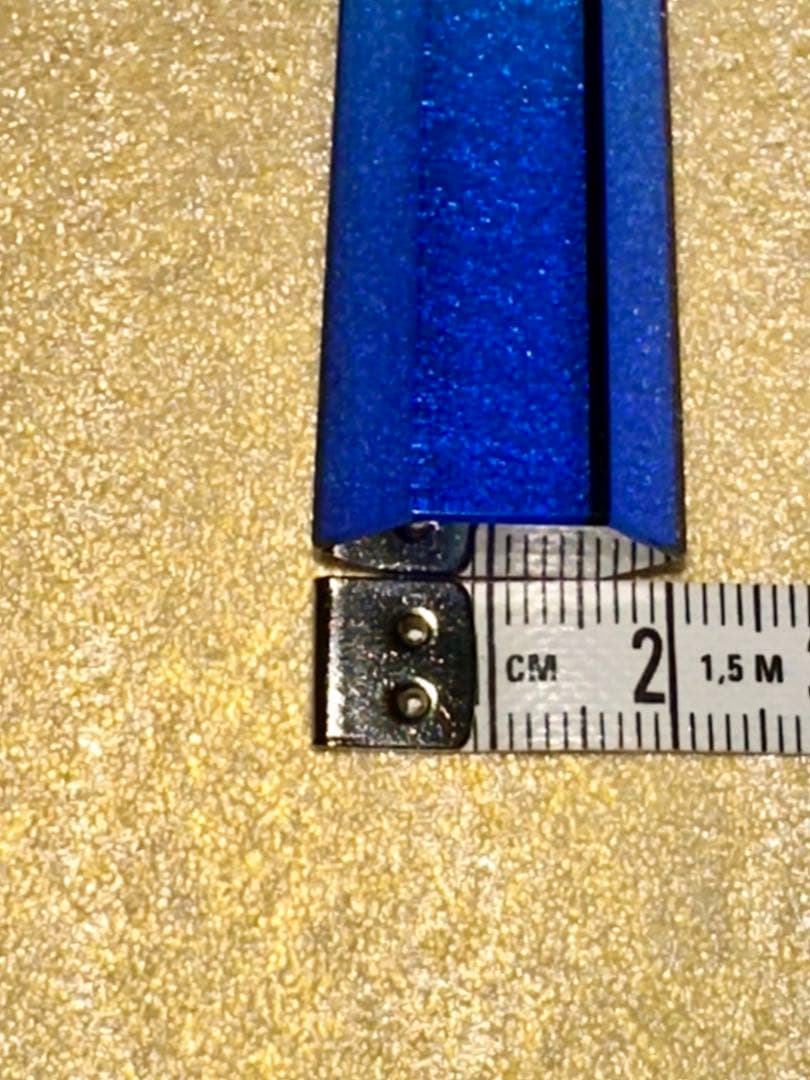 ●糸巻き●三味線 クリスタルブルー ⟡.·素六 アクリル 美品