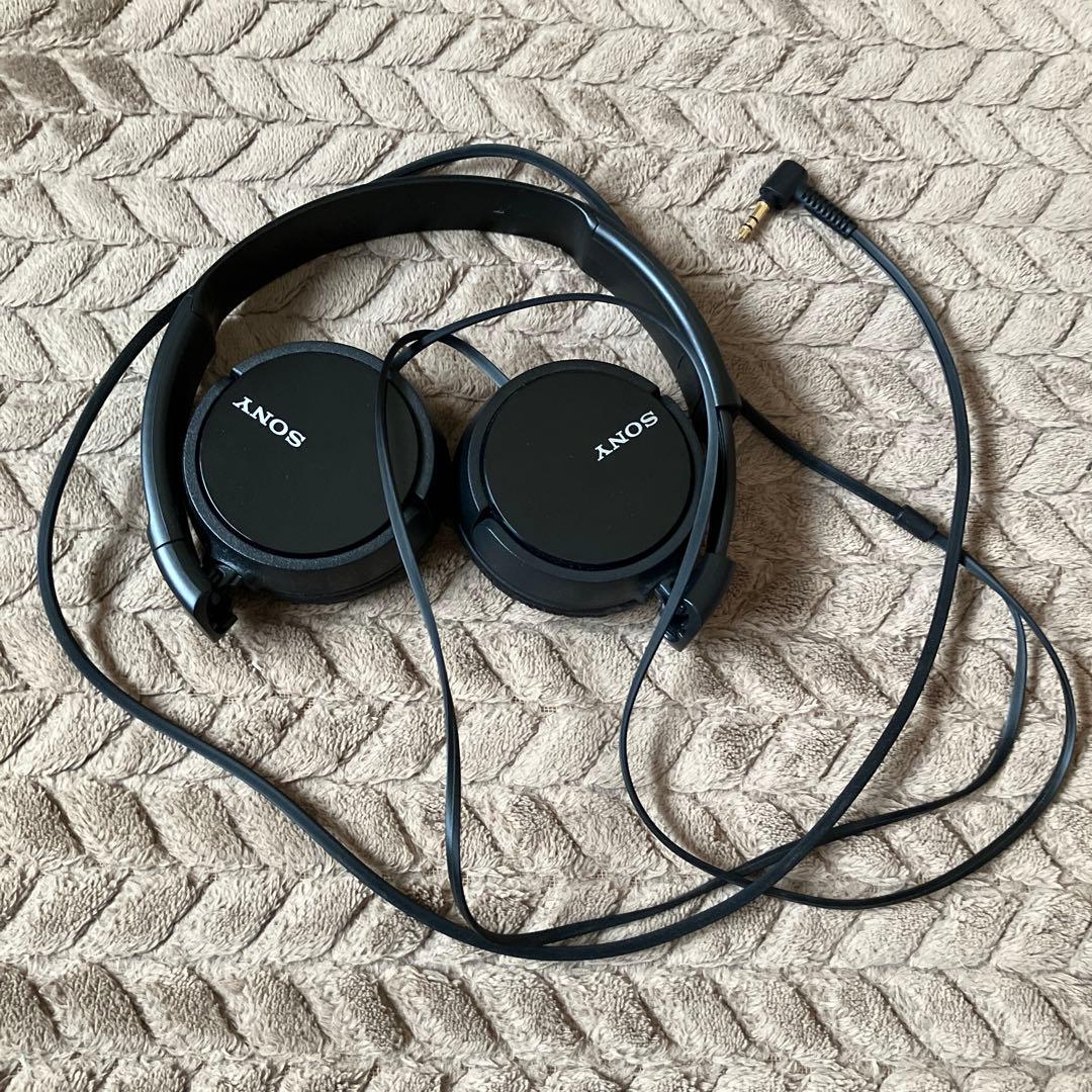 SONY 有線ヘッドホン ブラック