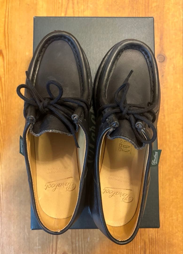 PARABOOT パラブーツ　Michaelミカエル　ブラック　3.5 リゼッタ