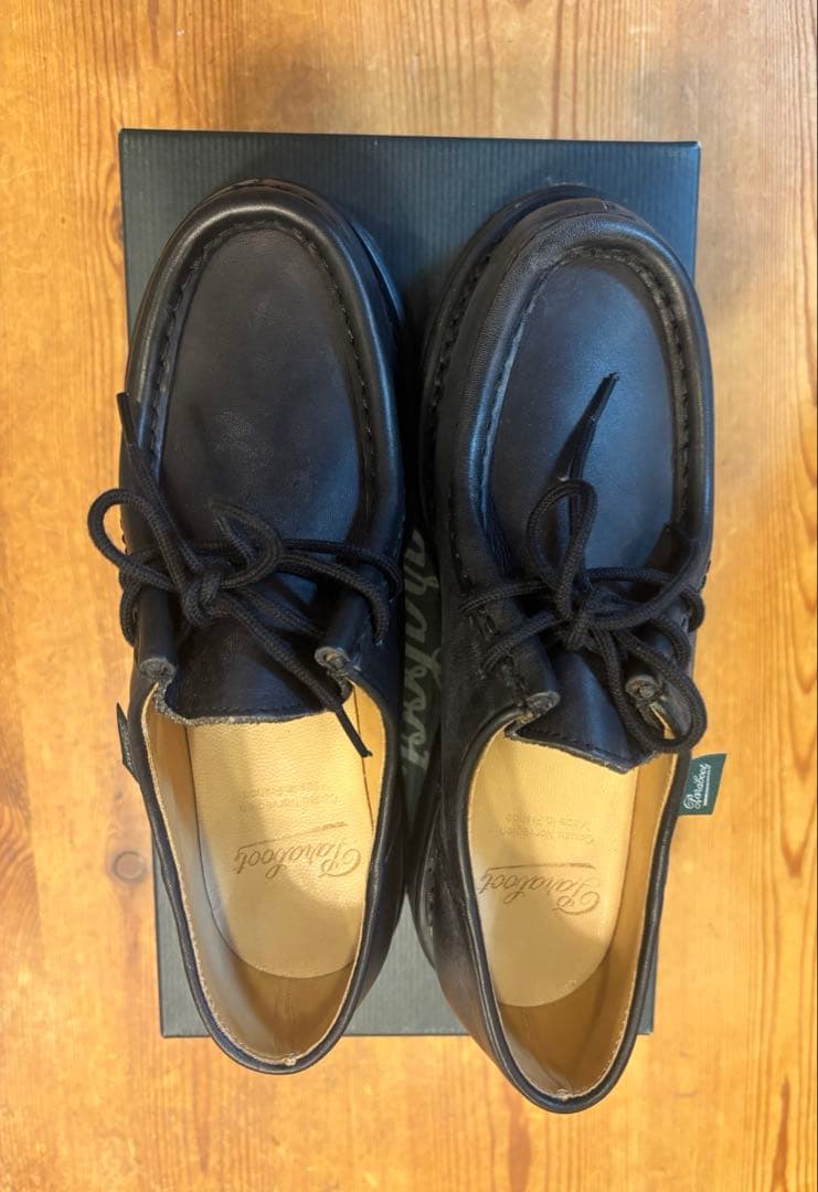 PARABOOT パラブーツ　Michaelミカエル　ブラック　3.5 リゼッタ