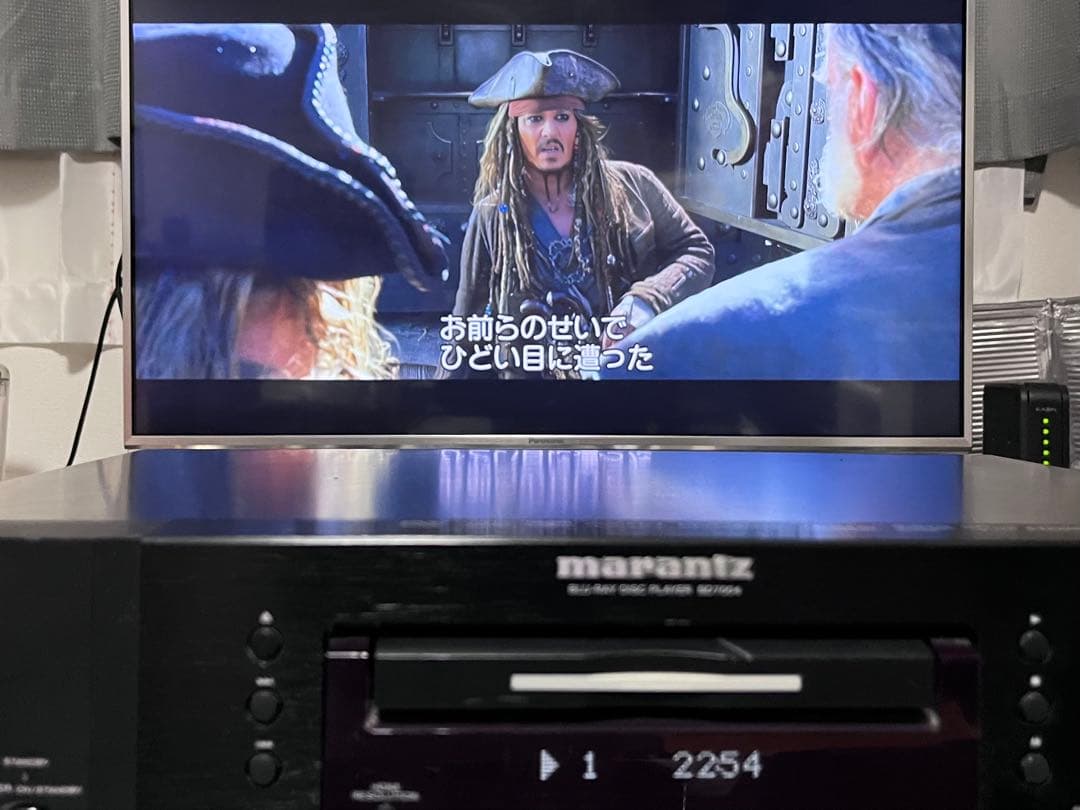 マニアの方！リモコン付　マランツ　ブルーレイプレイヤー　BD7004