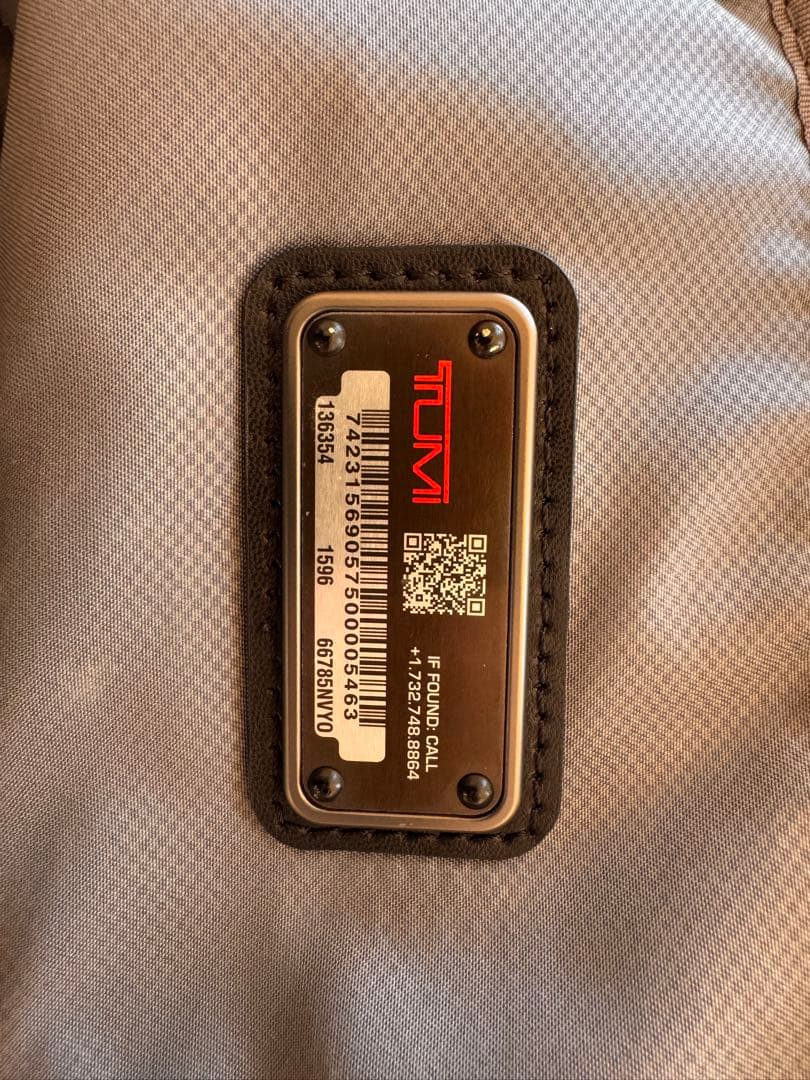 TUMI ビジネスバッグ(色 ネイビー) コンパクト