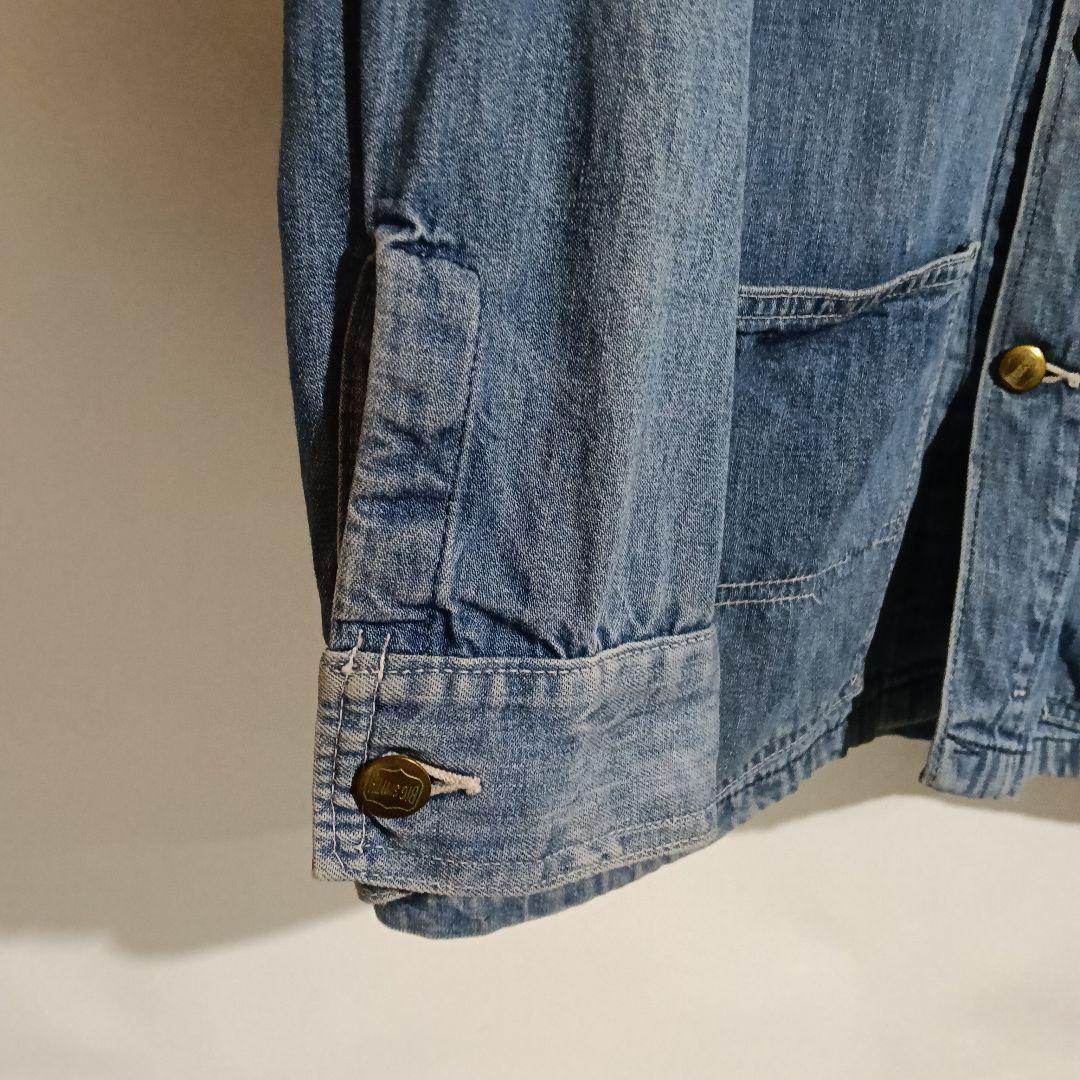 60s 70s BIGSMITH ビッグスミス デニムカバーオールジャケット36