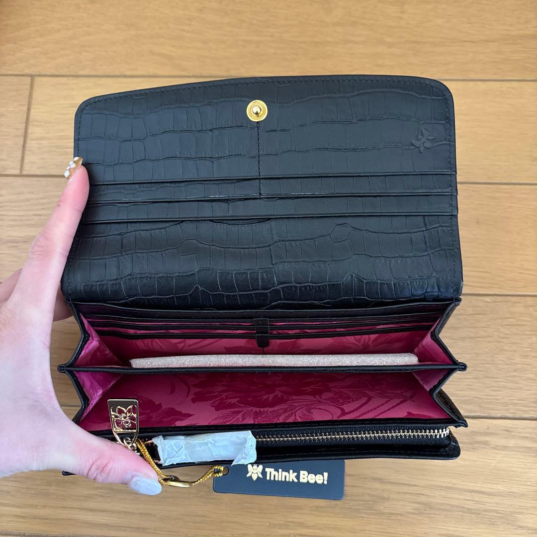 Think Bee! 刺繍デザイン 長財布