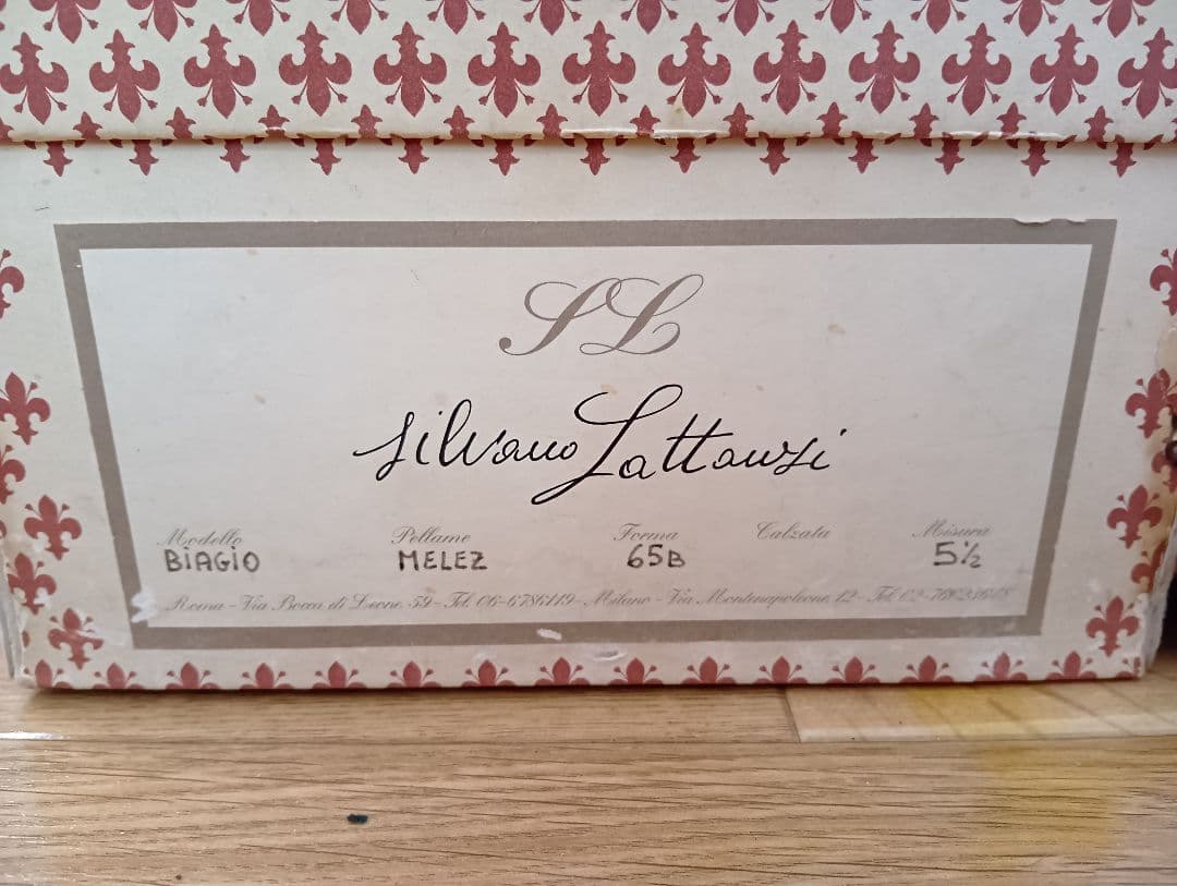 c*a様 横浜信濃屋別注シルヴァノ·ラッタンジ キャップトゥ5 1/2