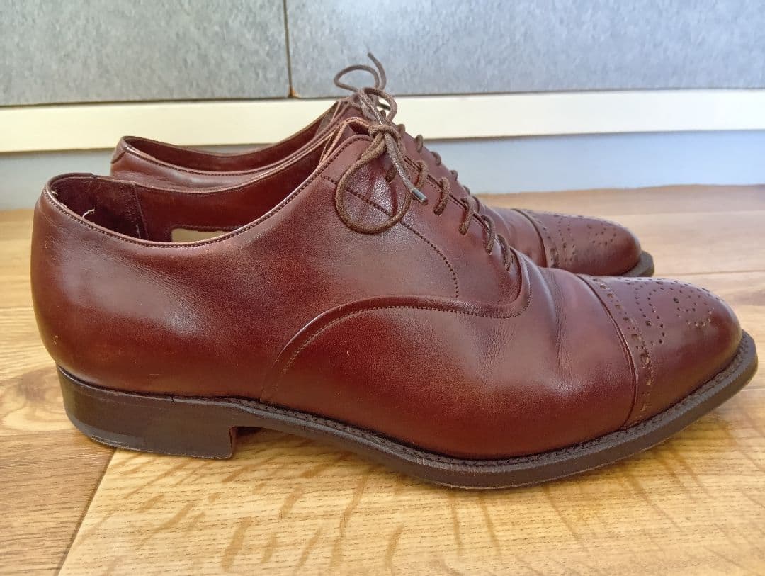 c*a様 横浜信濃屋別注シルヴァノ·ラッタンジ キャップトゥ5 1/2