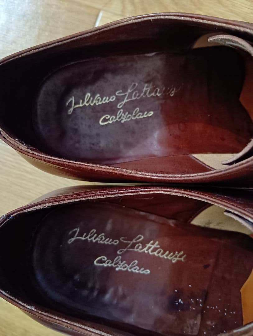 c*a様 横浜信濃屋別注シルヴァノ·ラッタンジ キャップトゥ5 1/2