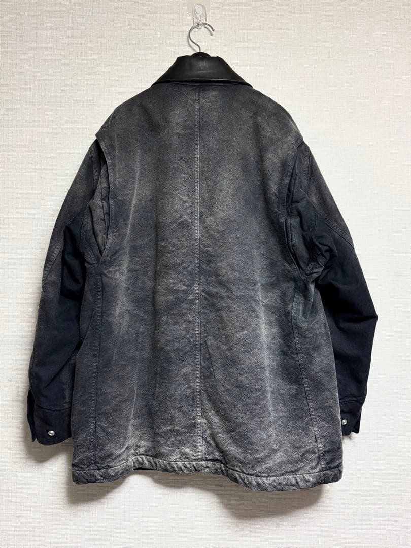 AURALEE PRODUCT DYED DUCK BLOUSON 即完売