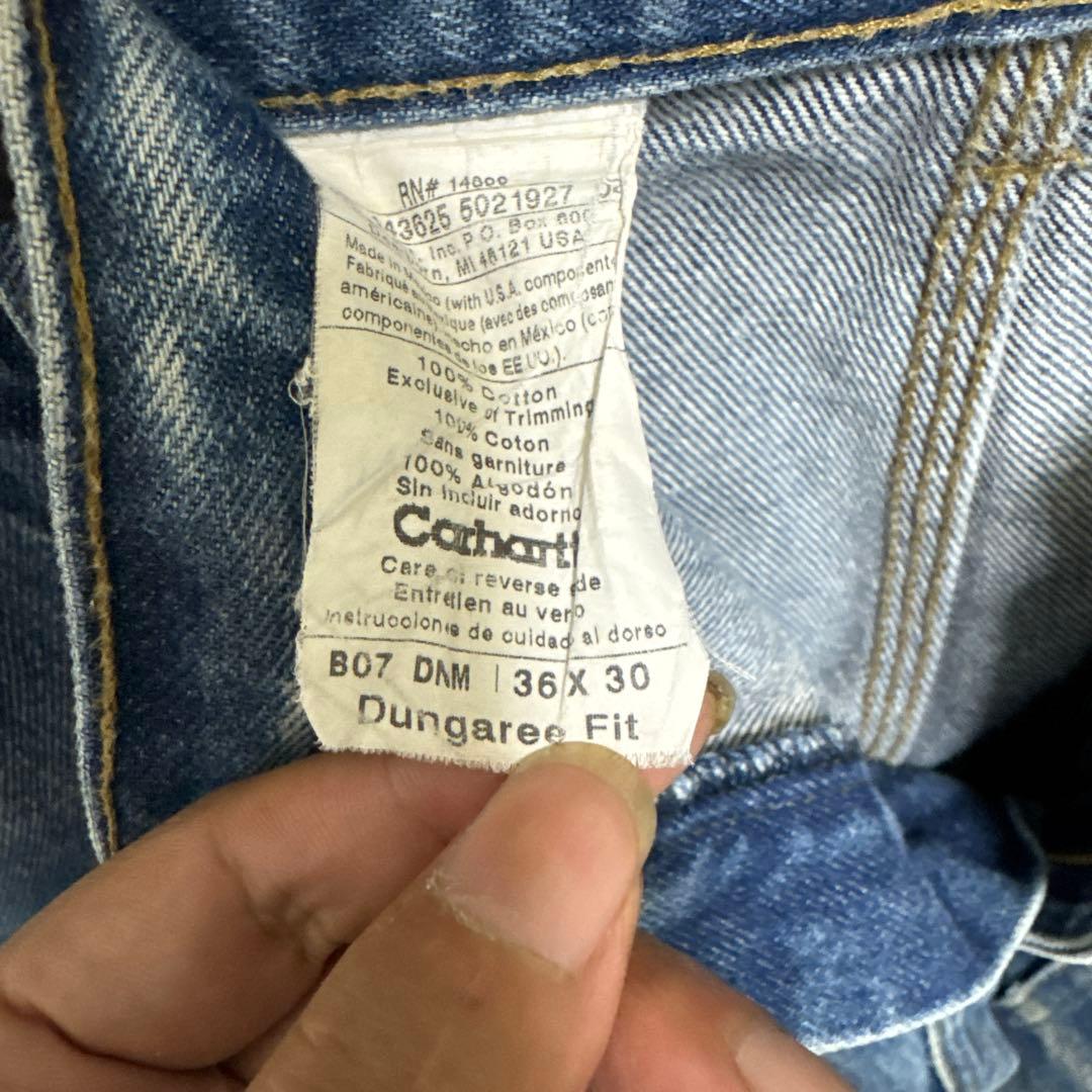 Carhartt カーハート　デニム　ダブルニーペインターパンツw36×30