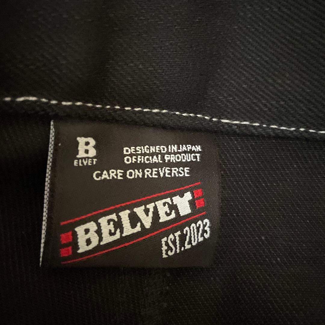 パンツ BELVET Pleated Wide-Leg Baggy Pants