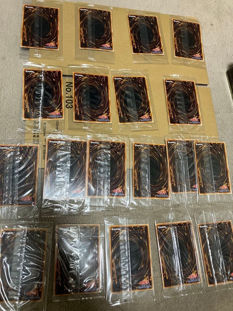 遊戯王カード未開封品 空箱 まとめ売り