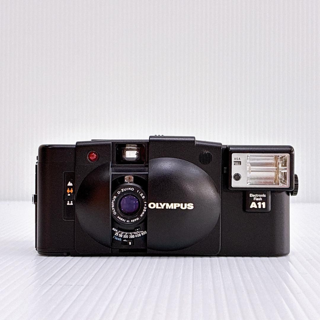 EZ-010【完動 美品】OLYMPUS XA2/A11 ケース付