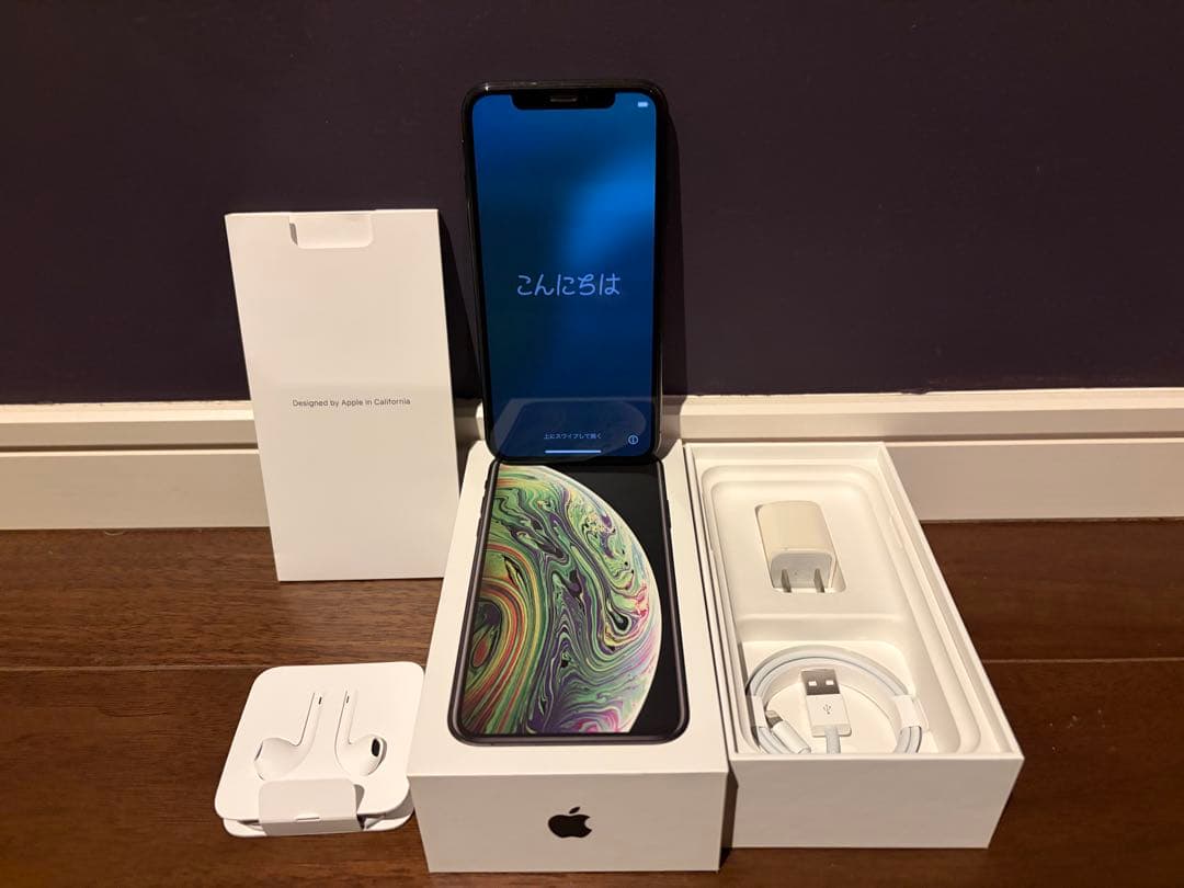 iPhone XS 256GB SIMフリー バッテリー最大容量73％